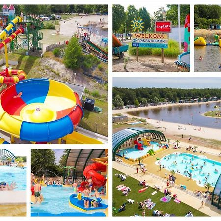 Lodge In Een Bosrijke Omgeving Met Hottub & Sauna Opt Rheezerveen Zewnętrze zdjęcie
