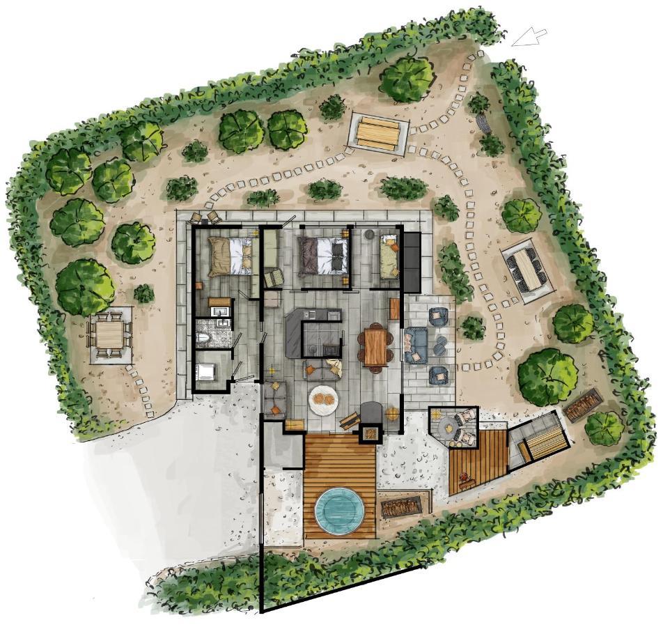 Lodge In Een Bosrijke Omgeving Met Hottub & Sauna Opt Rheezerveen Zewnętrze zdjęcie